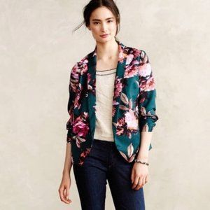 green floral blazer